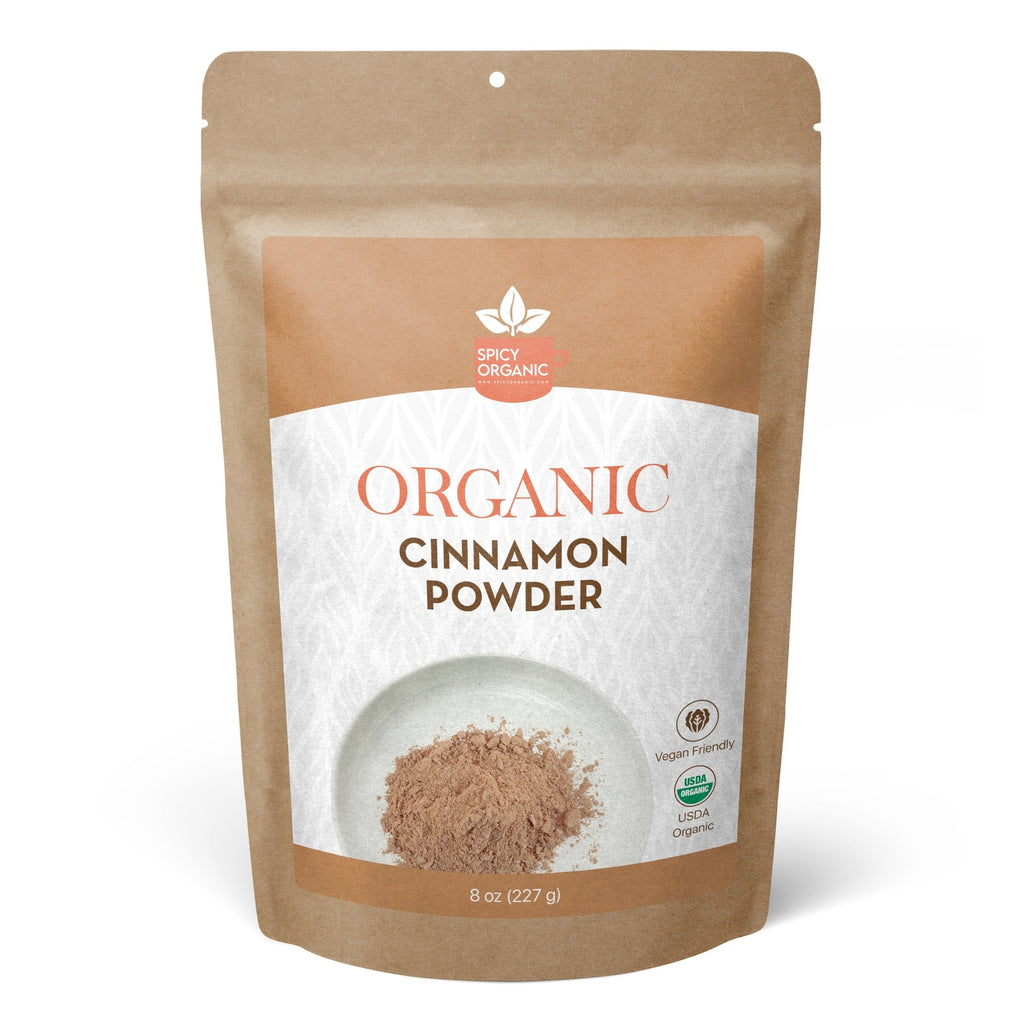Organic Cinnamon Ground-Usda Certified Perfect for Cooking Baking & Beverages