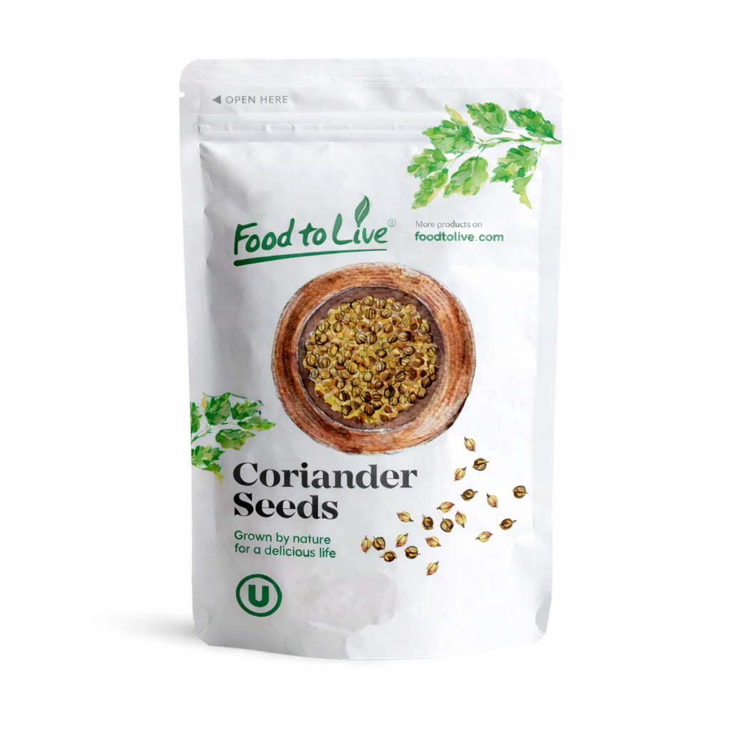 Coriander Seeds — Kosher, Raw, Vegan — by Food to Live