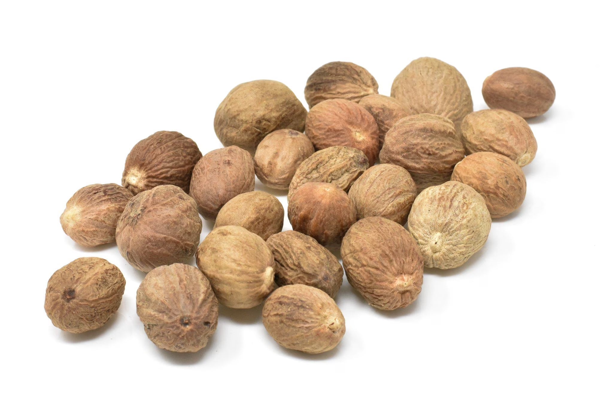 Gourmet Whole Nutmeg Grown in Sri Lanka (8 Ounces)