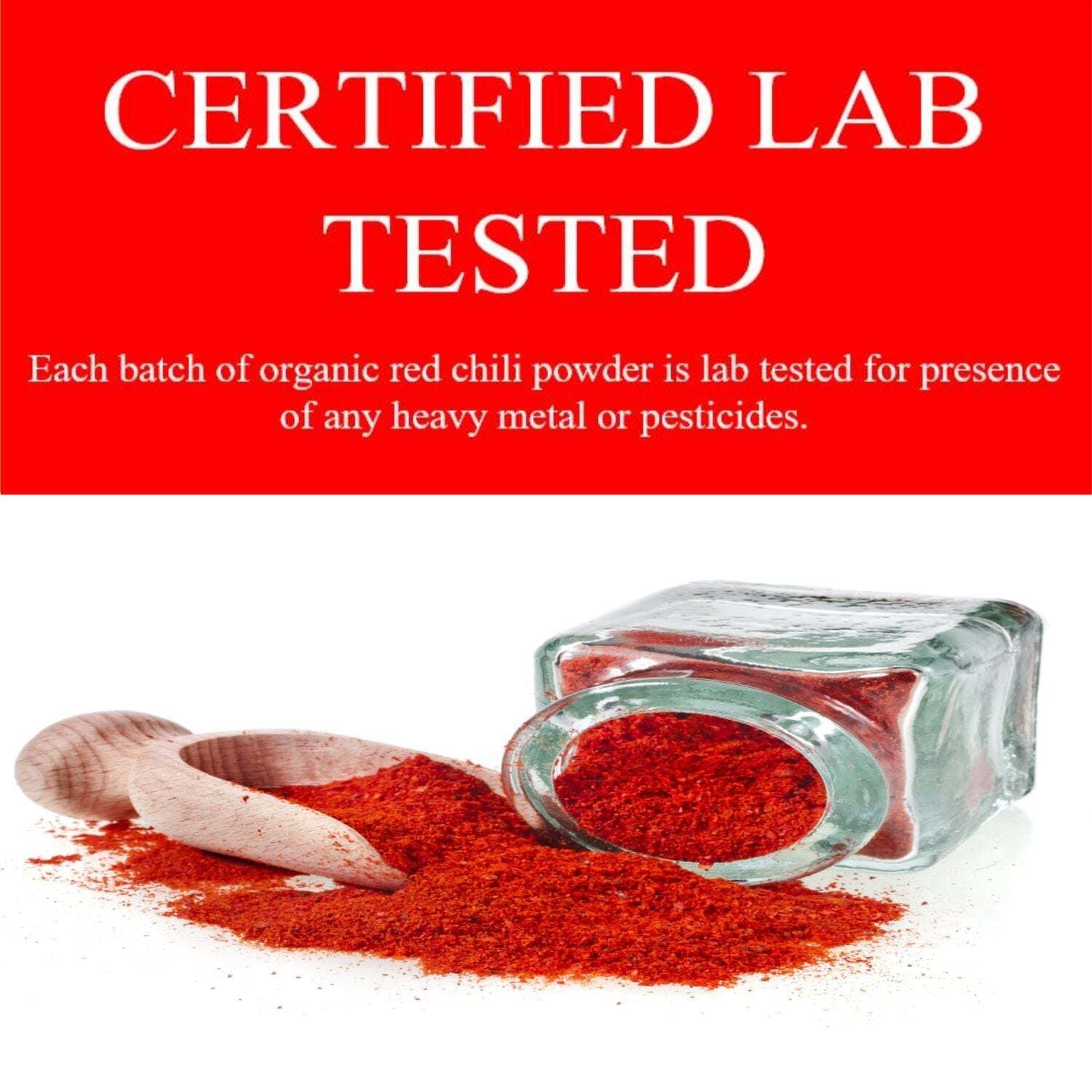 Organic Red Chili Powder-Usda Certified-Perf