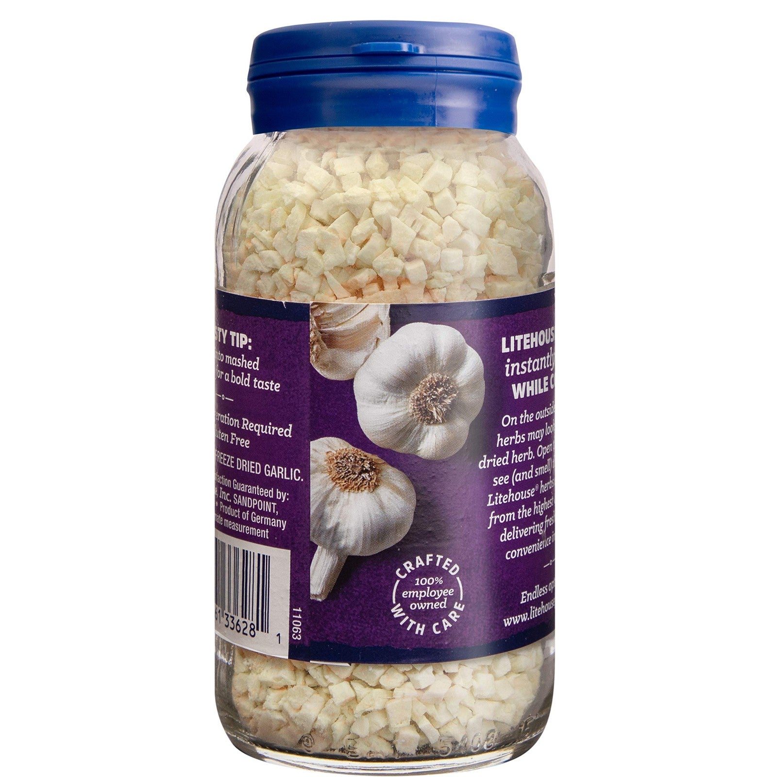 Litehouse Freeze Dried Garlic 1.58 Ounce Pack of 6 Non Gmo Gluten Free Vegeta...