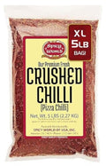 Spicy Crushed Red Chili Flakes - 5 Pound Bulk Value Pack for Flavorful Heat