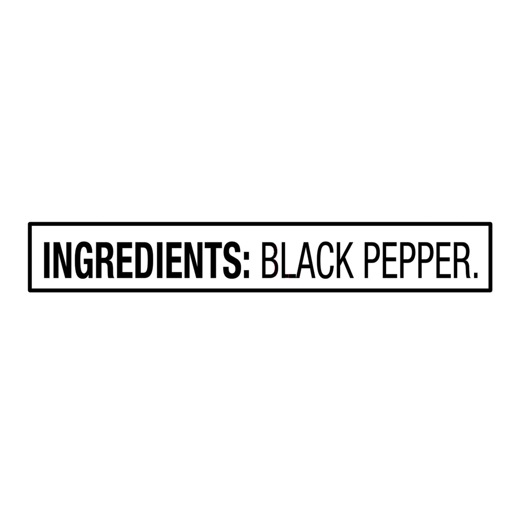 Ground Black Pepper, 3 Oz