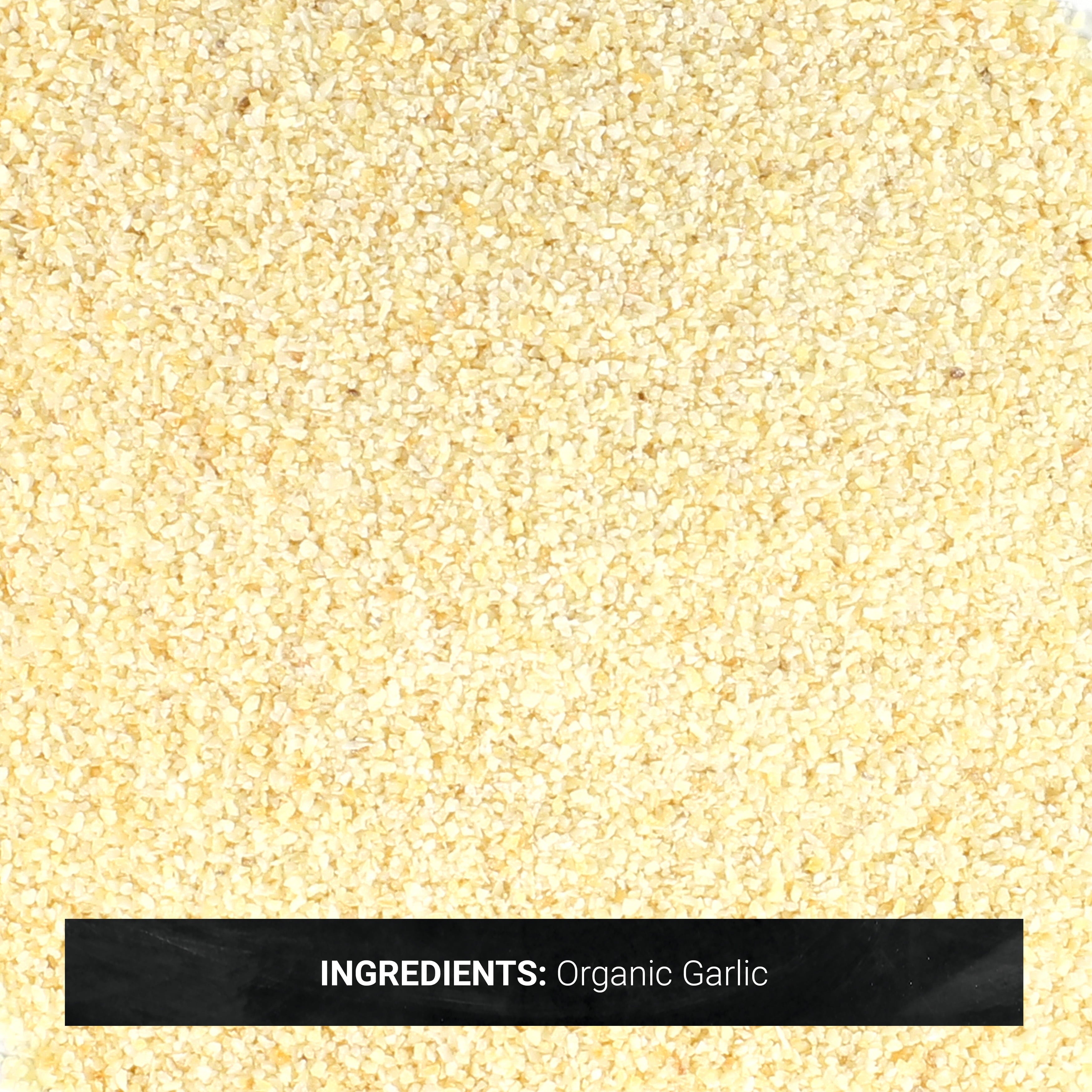 Certified Organic Garlic Granules, 16 Oz