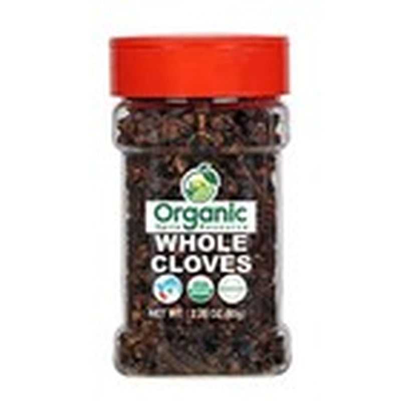 Organic Whole Cloves | 2.29 Oz or 65G | USDA Organic Approved | Vegan | Non-Gmo,