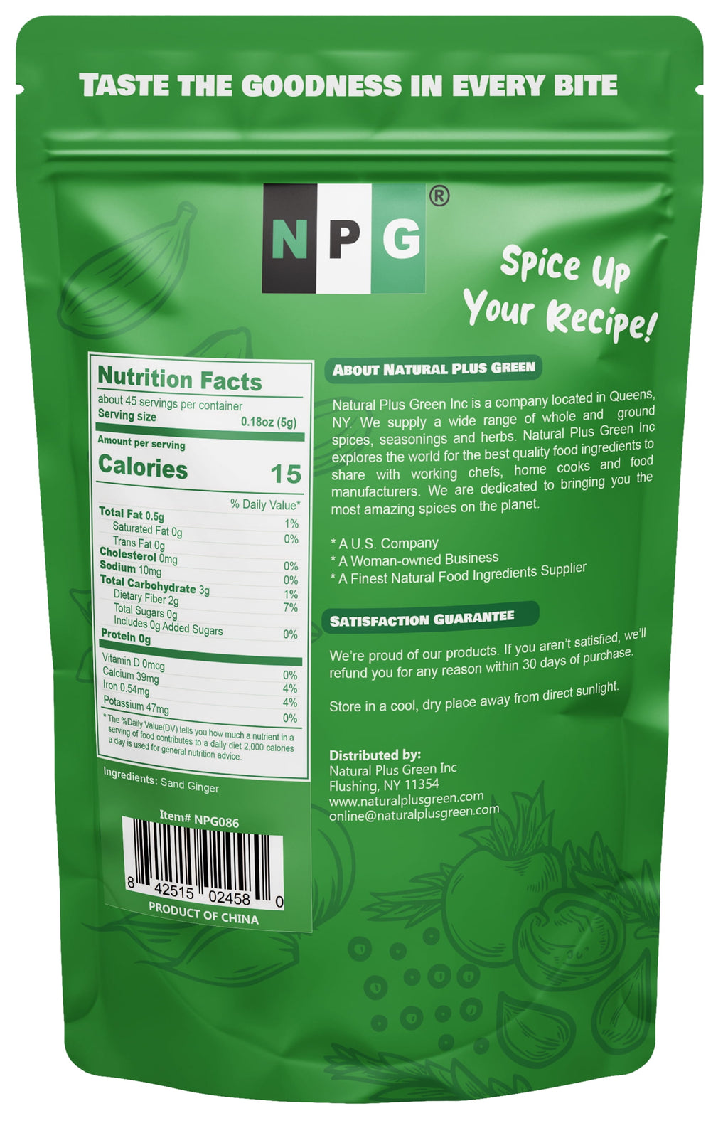 Dried Galangal Root Sand Ginger Sliced 8 Ounce, Natural NON GMO Kulinjan Alpinia Galanga Chinese Galangal Sand Ginger Slices, Herb Spices for Tom Yum and Tom Kha Soups