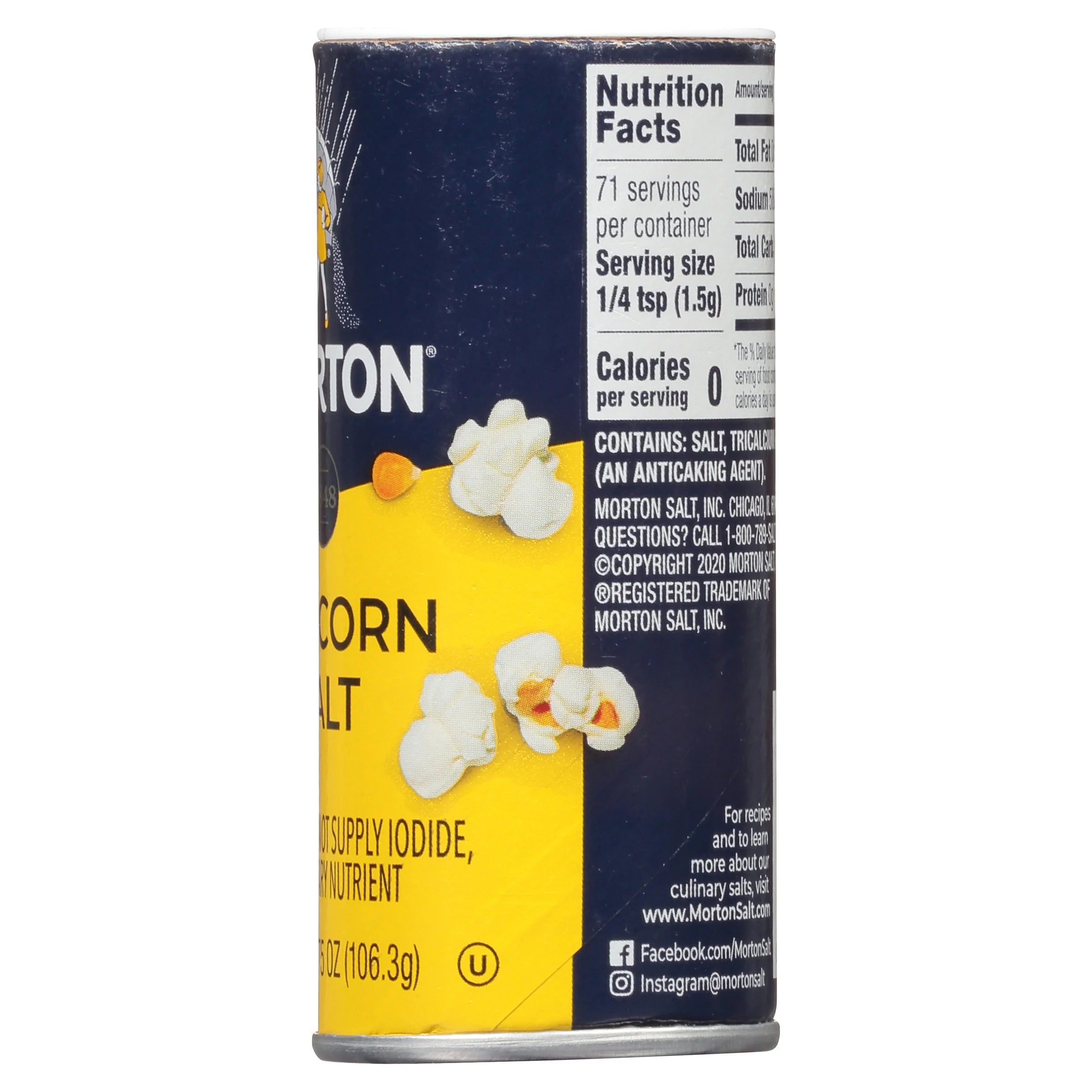 Popcorn Salt, 3.75 Oz