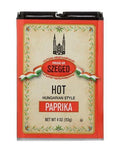 Pride of Szeged Hot Paprika Powder, Spicy Hungarian Style Seasoning, Bright Red,