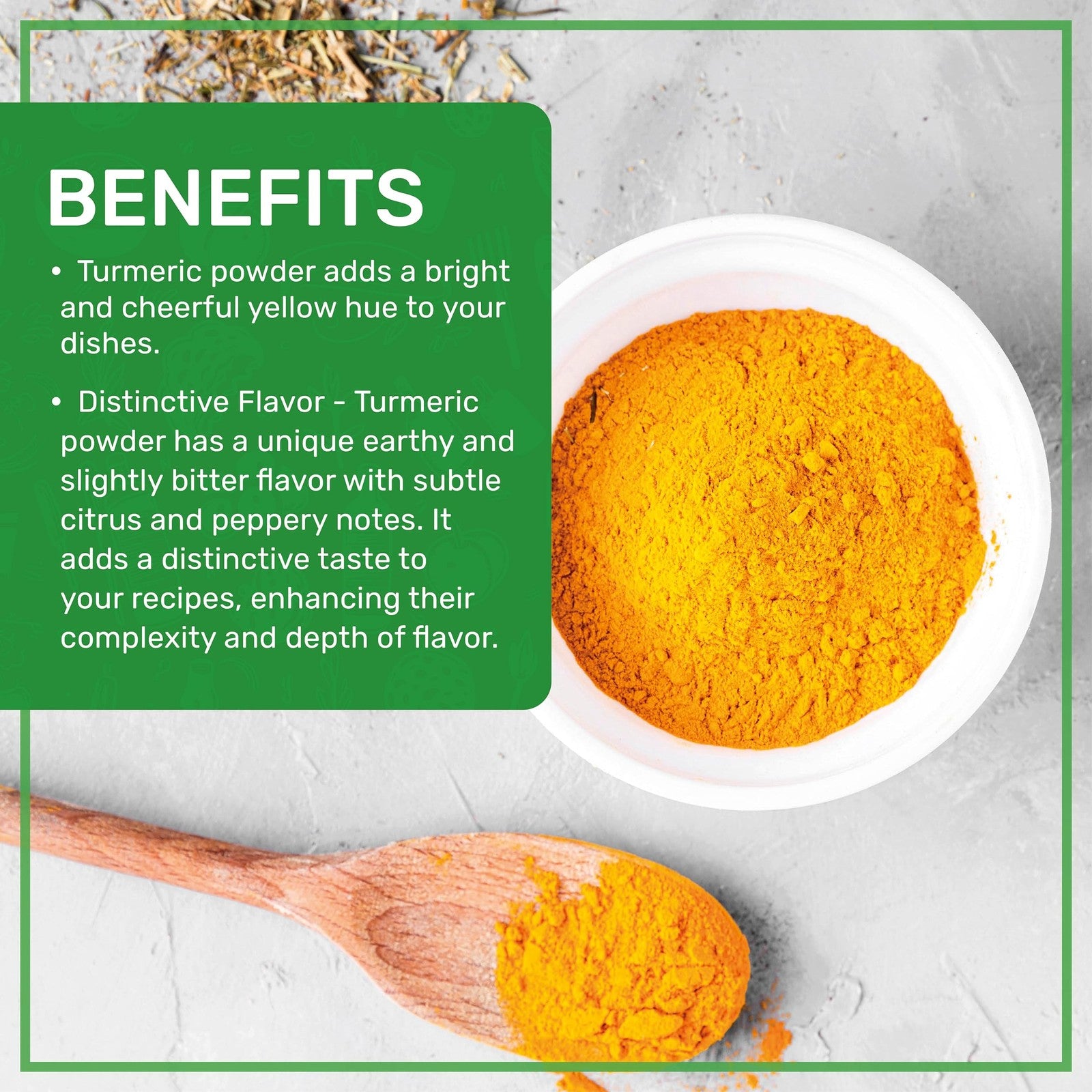 Organic Turmeric Powder - 1LB Jar - 100% Raw W/Curcumin from India - by Jiva