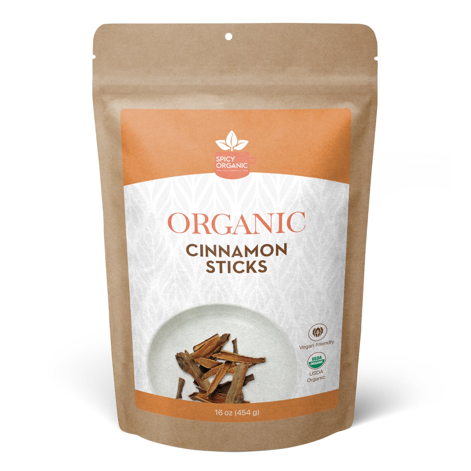 Cinnamon Sticks -USDA Certified Organic-Strong Aroma, Ideal for Cooking & Baking