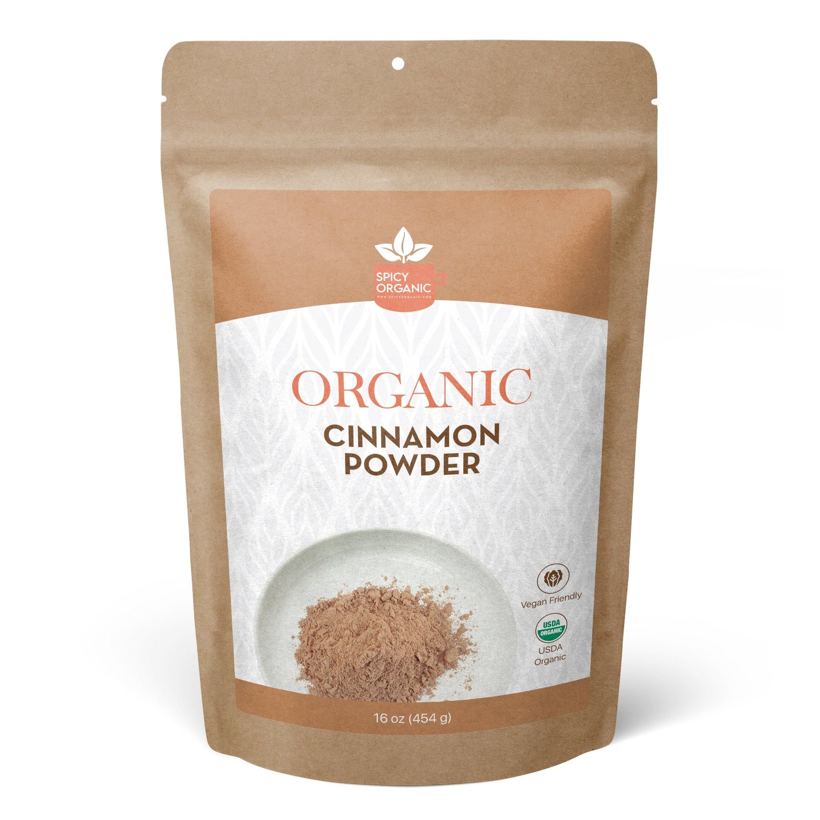 Organic Cinnamon Ground-Usda Certified Perfect for Cooking Baking & Beverages