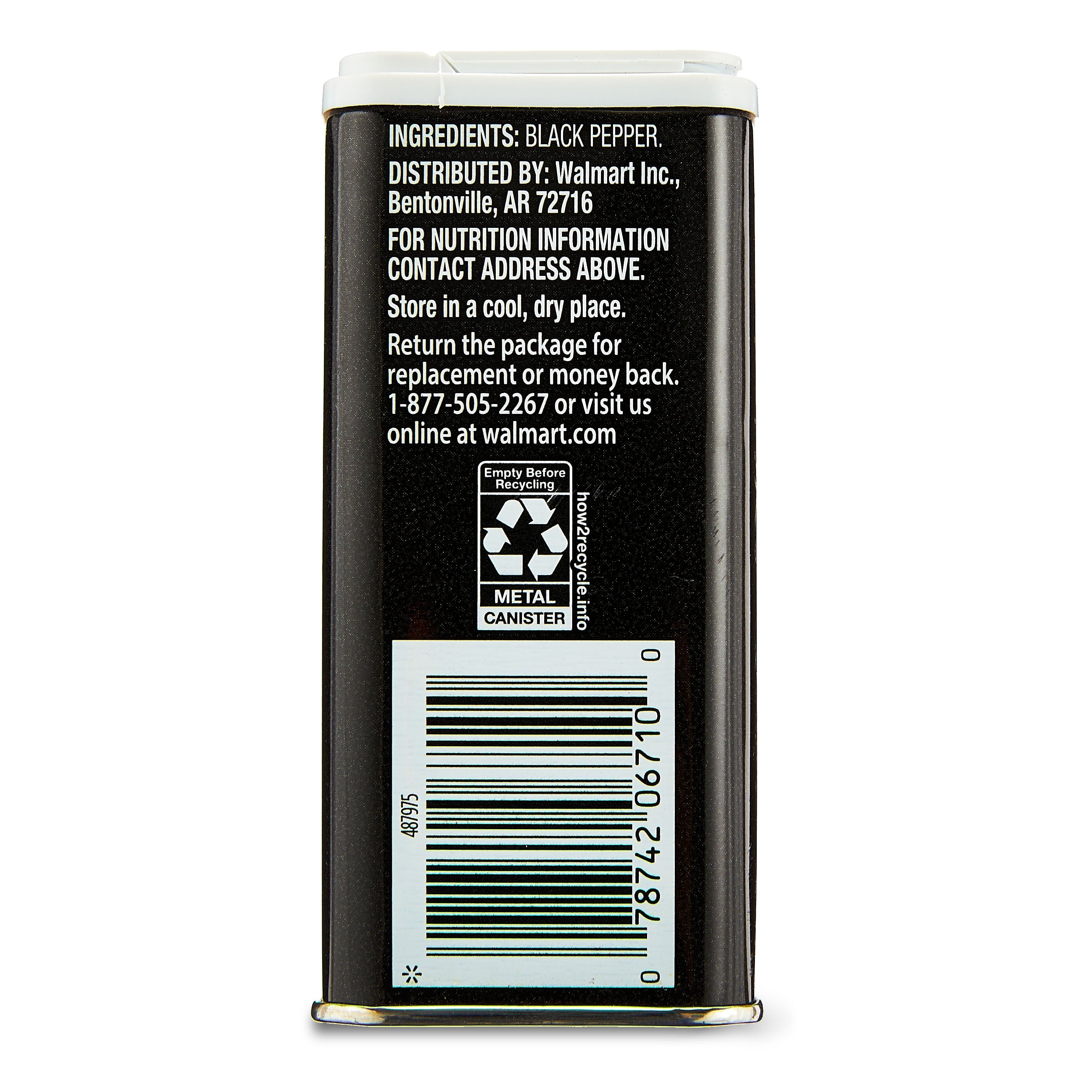 Ground Black Pepper, 3 Oz