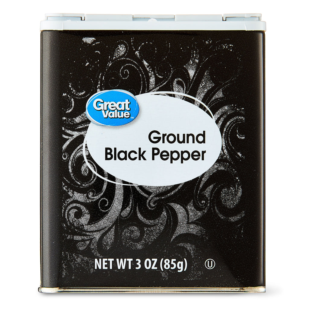 Ground Black Pepper, 3 Oz