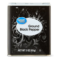Ground Black Pepper, 3 Oz