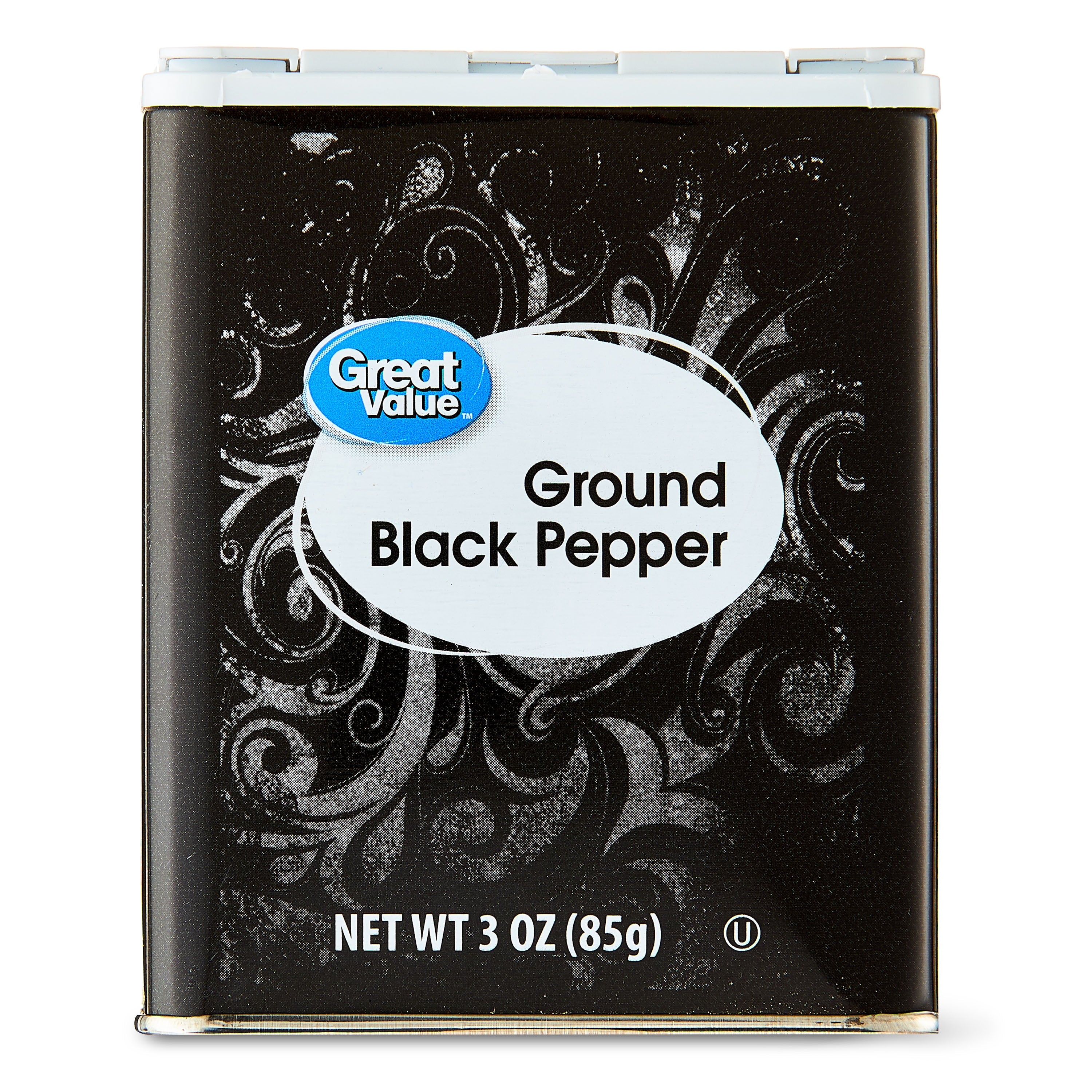 Ground Black Pepper, 3 Oz