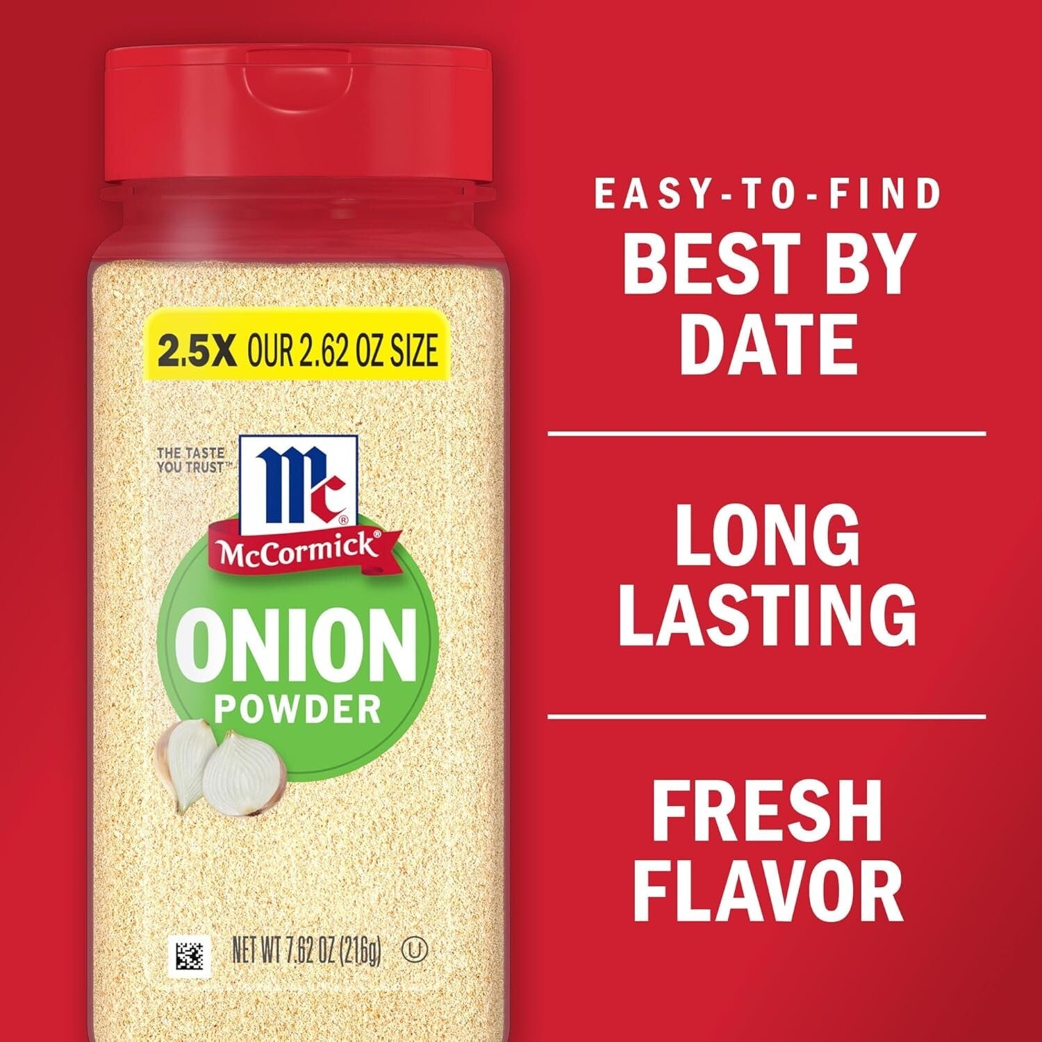 Mccormick Onion Powder, 7.62 Oz