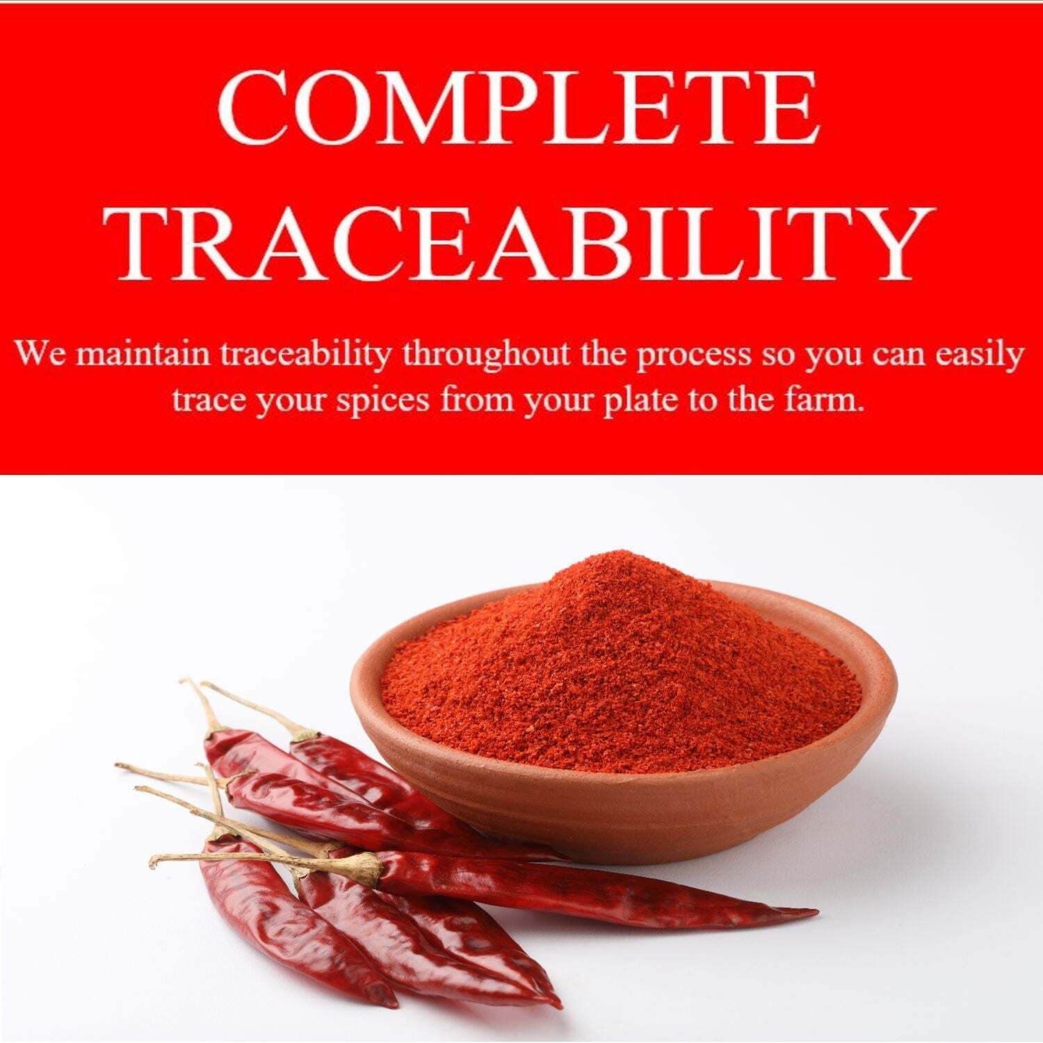 Organic Red Chili Powder-Usda Certified-Perf