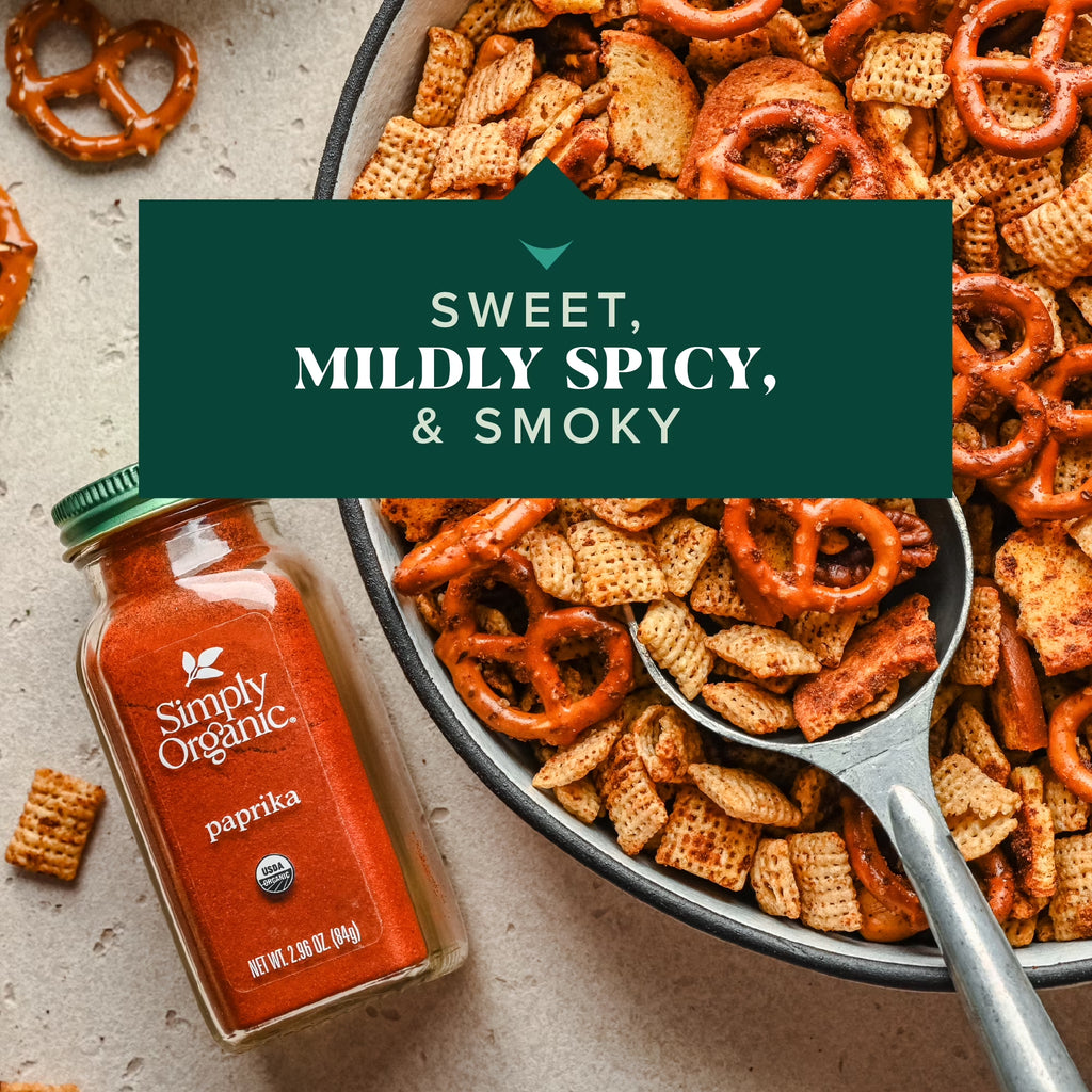 Ground Paprika, Organic, 2.96 Oz Bottle