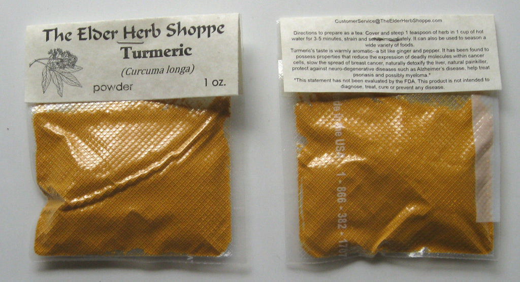 Turmeric Powder 1 Oz -The Elder Herb Shoppe
