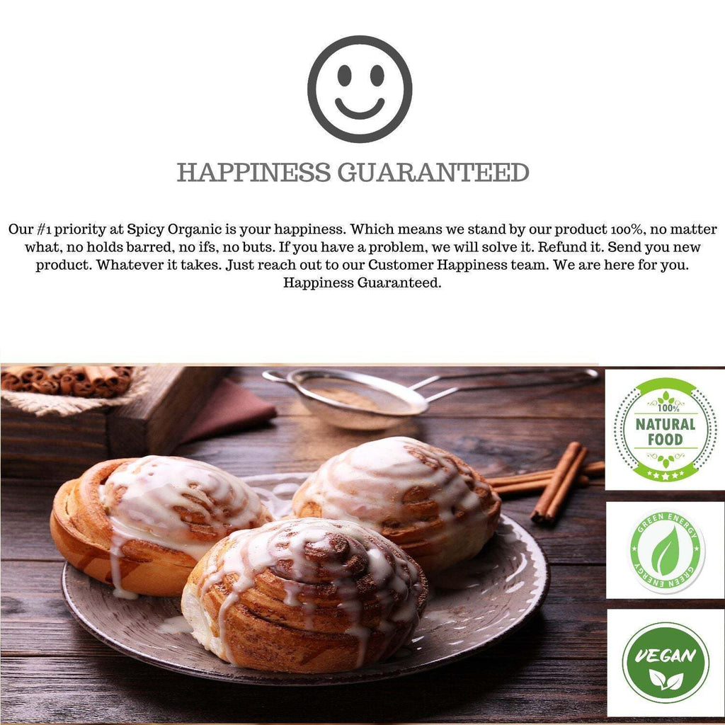 Organic Cinnamon Ground-Usda Certified Perfect for Cooking Baking & Beverages