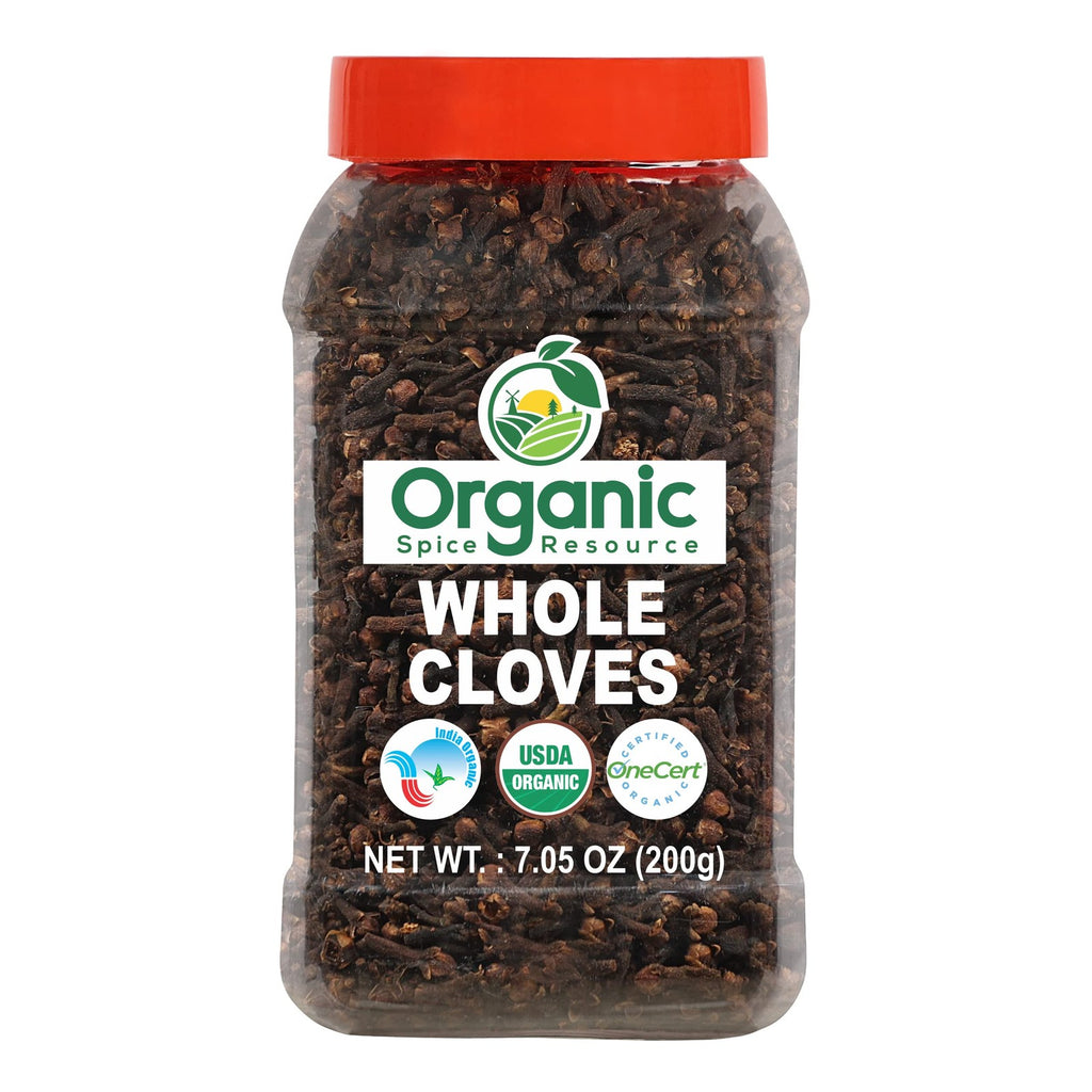 Organic Whole Cloves | 2.29 Oz or 65G | USDA Organic Approved | Vegan | Non-Gmo,