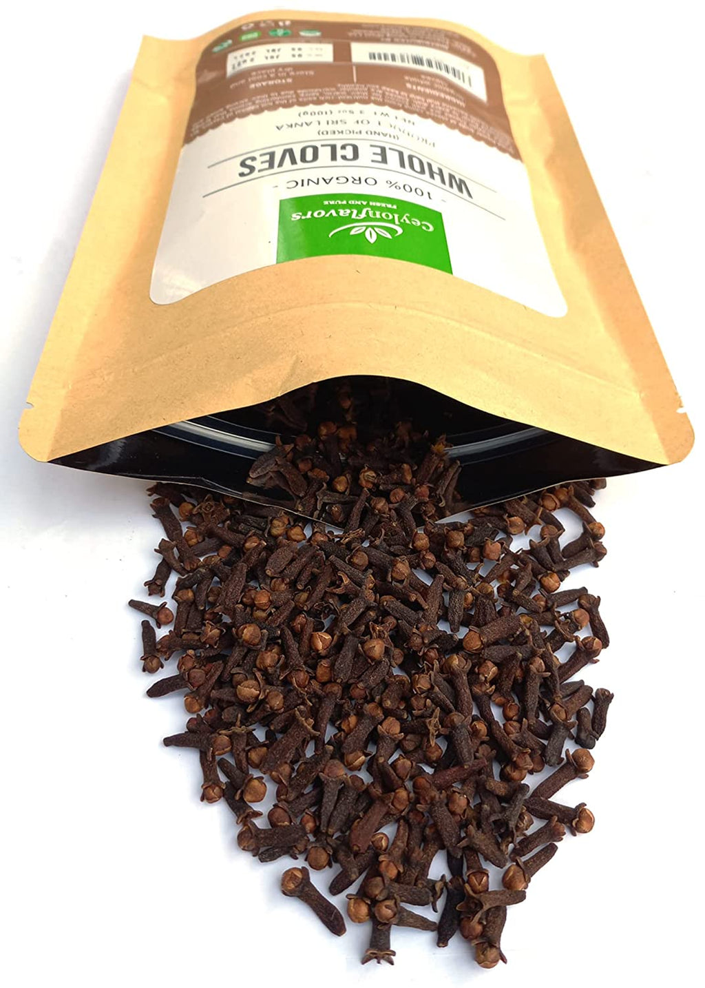 FRESH and PURE Organic Hand Picked Whole Cloves 3.5Oz.