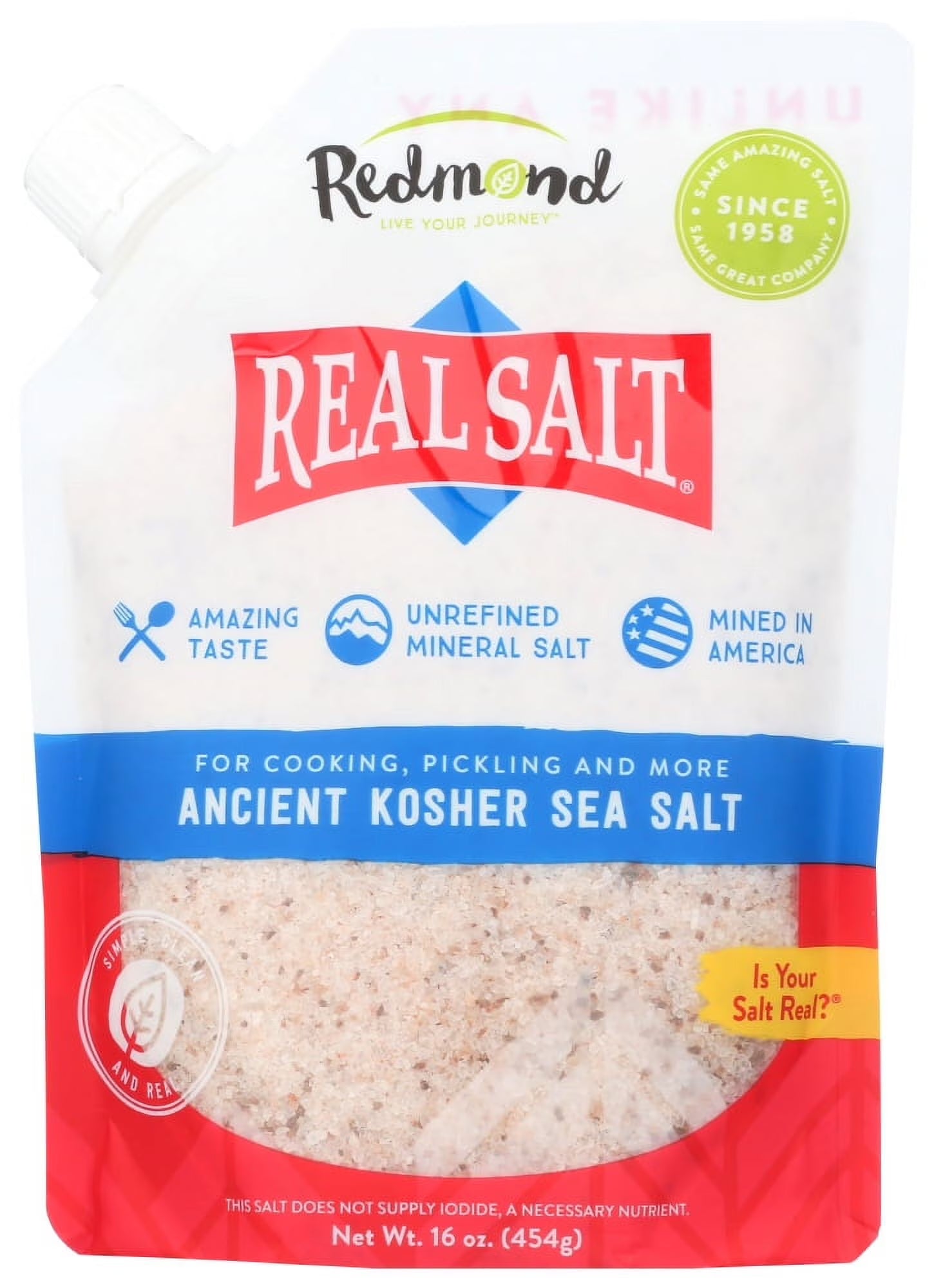 Gourmet Kosher Sea Salt, 16 Oz